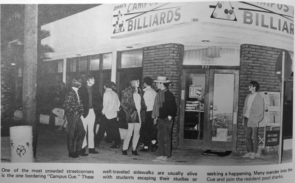 pool hall circa 1969